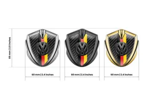 VW Emblemas Metálicos a Medida Diseño Lujo Metal Aleación